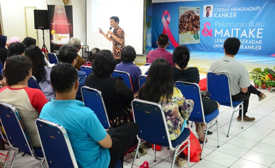 Peluncuran Buku “Maitake Lebih Dari Sekadar Jamur Antikanker”: Harapan Baru Bagi Pejuang Kanker Surabaya