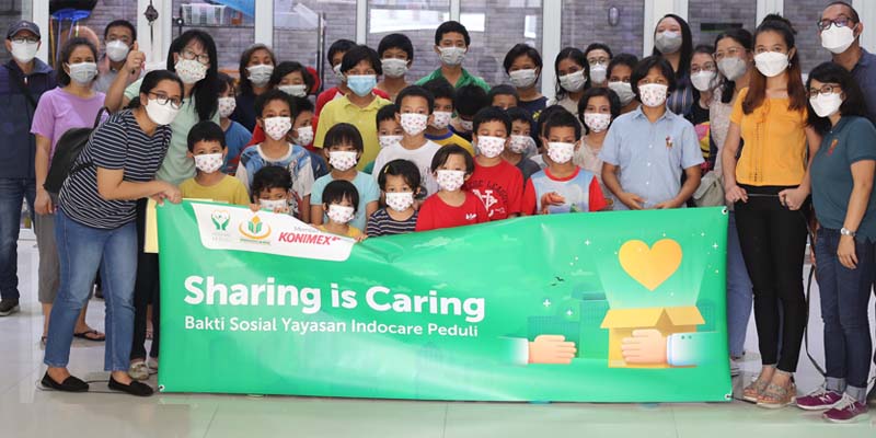 Bakti Sosial Indocare di Panti Kasih Sesama Umat